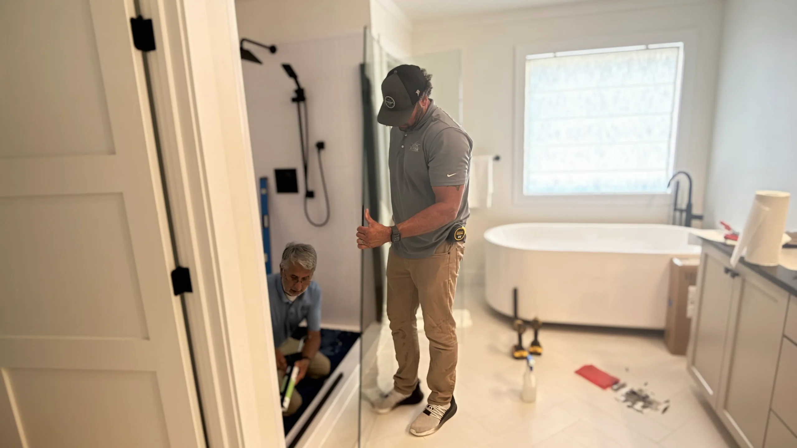 Completed bathroom project